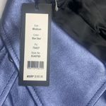 Romeo + Juliet Couture NWT Metallic Blue Steel Faux Leather Jacket Sz M $195 Photo 4
