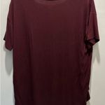 American Eagle Maroon soft and sexy oversized t-shirt, super comfortable Photo 5
