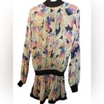 Roberto Cavalli  Women's Floral Keyhole Printed Blouse Photo 8