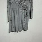 Ariella  Gray Sequins Open Cardigan Sz M Photo 7