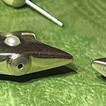 Christian Dior DIOR TRIBALES Earrings Star Gold-Finish Metal and White Resin Pearls Photo 4