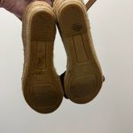 Gaimo Dark Brown Bow Strap Espadrille Wedge Sandals 37/6.5 Photo 4