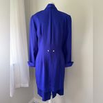 Vintage ‘90s J.R. Nites by Caliendo Purple Jacket + Sleeveless Midi Dress Set Photo 7