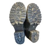 Soda  Womens Lug Sole Chunky Heel Bootie,Black  size 8.5 Photo 3