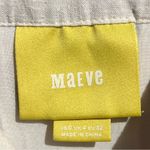 Maeve Anthropologie Women’s Linen Blend Striped Maxi Dress Size 0 Trumpet Skirt Photo 3