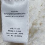 Bobeau  Teddy Bear High Low Sweater XS Cream White Casual Comfy Cozy Photo 9