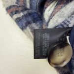 Isabel Marant ETOILE Gabriel Coat Womens IT 40 US 8 Blue Red Plaid Wool Blend Photo 11