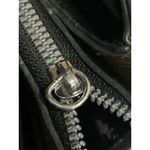 Nine West  Satchel Chelsea Logo Satchel Brown/black‎ Lock EUC Photo 9