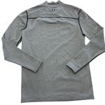 Under Armour  Shirt Womens Large Gray ColdGear Compression‎ Long Sleeve Athletic Photo 1