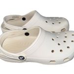 Crocs  Classic Unisex Adult Men (7) Women (9) Comfortable Clogs | White Photo 2
