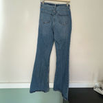 Old Navy Women's  higher high rise Flare Jeans Size 4 Blue Denim medium wash Photo 1