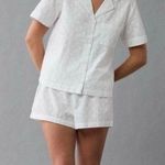 American Eagle AE Eyelet Button-Up PJ Set, NWT! Price firm! Photo 0