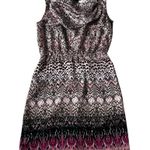 Dana Buchman 68-33 Multicolor Lined Knee Length Dress Women Size XS Photo 3