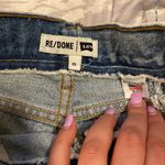 RE/DONE Redone Levis Reconstructed Patchwork Straight Leg / Flare High Rise Jeans Photo 3