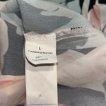 Cupshe Women's Halterneck Sleeveless Orange Floral Blouse Size Photo 4