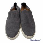 Steve Madden Size 9 Sneaker Fayna Slip On Fashion Gray Leather Shoes Women’s Photo 1