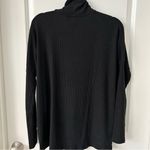 H by Bordeaux Black Turtleneck Sweater Top Small Photo 1