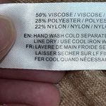 BOG Band of the Free Tan Camel Long Puff Sleeve Mock Neck Knit Blouse Large New Photo 7