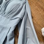 Azazie  Matilda Dress In Dusty Blue Photo 4