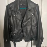 ZARA Faux Leather Jacket Photo 0