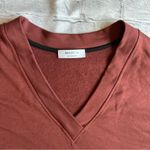 Bailey 44 Womens V-neck Sweatshirt Large Made In USA NEW NWT Boho Beaded Arms Photo 6