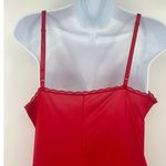 Vtg 80s Cabernet Slip Dress Sz 36 Babydoll Chemise Vampy Witchy Pinup USA Lace Red Size M Photo 5