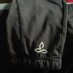 prAna  Black Full Length Leggings Zip Medium Photo 3