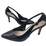 Cole Haan * Heels Womens Size 8B Black Leather Classic Quiet Luxury Dark Academia Photo 7