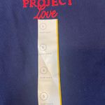 Universal Threads Universal Thread Navy Short Sleeve Tee with Red Detail Photo 1