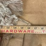 Genuine Shearling Sheepskin Patchwork Penny Lane Coat Sz 38 Brown Size M Photo 12