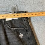 Arizona Jeans Arizona Jean Shorts Womens Juniors Size 21 Black Distressed Hi-Rise Raw Hem NWT Photo 5