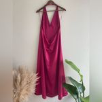 Free People Dance Till Dawn Dress Satin Halter Open Back Strangelove Siz… Photo 5