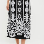 Tuckernuck New With Tags  Knit Jacquard Catania Skirt Sz M Photo 0