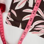 J. McLaughlin  dress bamboo print brown pink sz S Photo 6