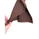 Hollister  Women's Pants Highest-Rise Bootcut Leg Split Side Hem Brown 23x31‎ NWT Photo 4