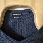 prAna Milani Organic Cotton Wool Blend V- Neck Pullover Jumper Sweater Medium Photo 1