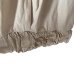 Free People Beach Flax Cream Cropped Wide Leg Pants size large Photo 1