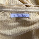 We The Free  free people yellow waffle long sleeve Small Photo 2
