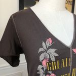 Project Social T NWOT  PST Vneck TShirt Floral M Photo 3