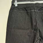 Ralph Lauren NWOT Lauren . Sz:6 PETITE. Black Pinstripe Jeans. Stretch. Photo 8