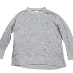 Offline by Aerie Open Knit Mock Neck Tunic Sweater Women's M Gray Cozy Comfort Size M Photo 0