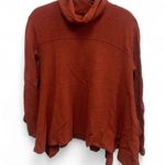 Free People Drape Drape Turtleneck Sweater burnt orange size small Photo 1