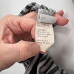 Cut Loose Asymmetrical High Low Tunic Womens Small Gray Stripe Cotton Blend Photo 7