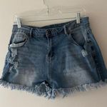 SheIn Distressed Jean Shorts XL Photo 0