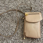 Vintage tan crossbody bag Photo 0