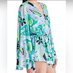 Steve Madden   Farah  Romper Purple XS NWT $89 Whimsical Fairy 70’s‎ ￼ Photo 2