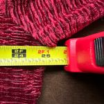 Modern Lux Christine Modern Thompson Red Velvet comfortable Long Sleeve Blouse Sz. 2X. Photo 10