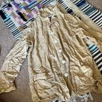 Sleeper small button down top Tan Photo 4