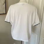 Puma White Short Sleeve Flowy Athletic Top Photo 1