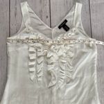 White House | Black Market Rosette and Ruffle Shell Camisole Photo 3